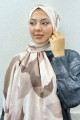 Desenli Bambu Şal 039V